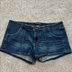 Levi's Jeans Blue Jean Shorts Cuffed Hem